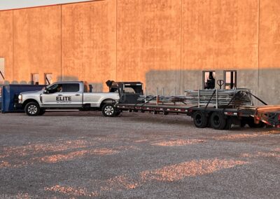 Tinker Air Force Base, OKC - Elite Scaffold Truck and Trailer